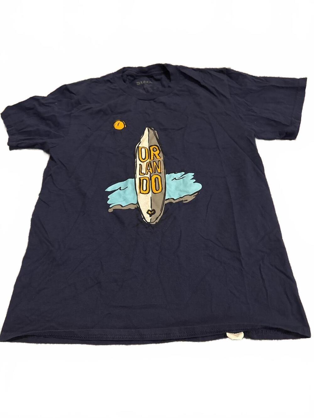 SUNA Boys Navy Graphic Tee XL